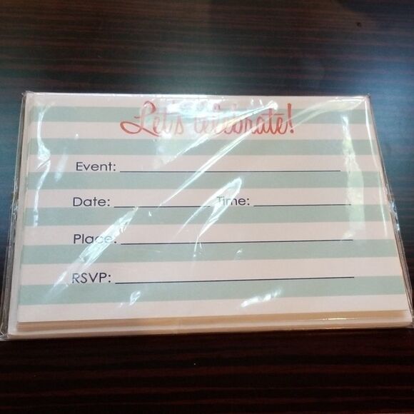PARTY INVITES!!! 2 SETS!!! - Picture 3 of 7